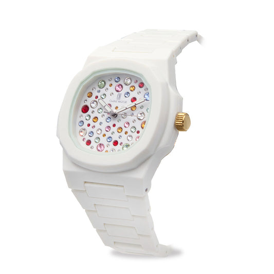 Capri Watch – Orologio Rainbow 38 Multijoy White (Ref. 6093)