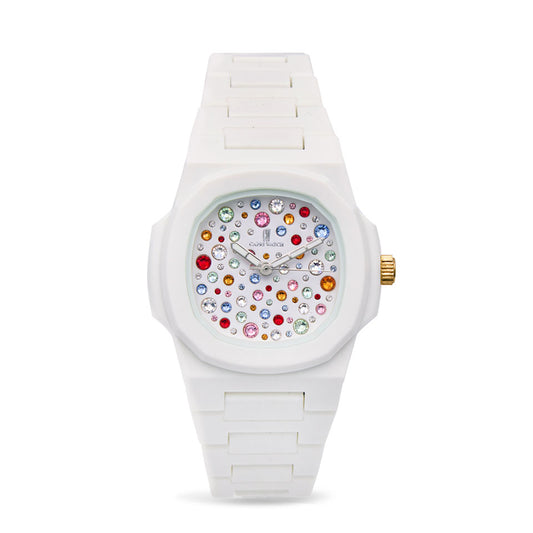 Capri Watch – Orologio Rainbow 38 Multijoy White (Ref. 6093)