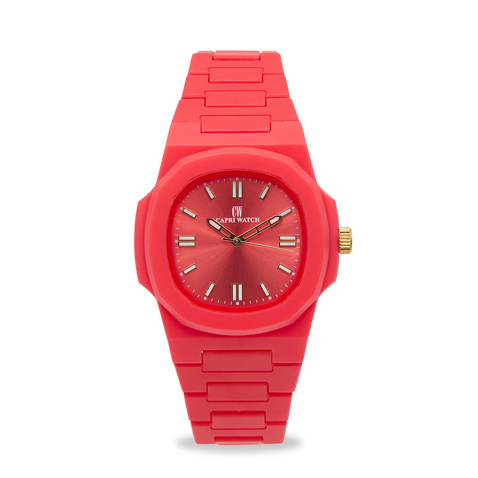 Capri Watch – Orologio Rainbow 38 Red (Ref. 5998)