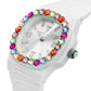 Capri Watch – Orologio Rainbow 38 White Bezel Multijoy (Ref. 6135)