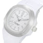 Capri Watch – Orologio Rainbow 38 White Steel Bezel (Ref. 6120)