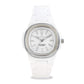 Capri Watch – Orologio Rainbow 38 White Steel Bezel (Ref. 6120)
