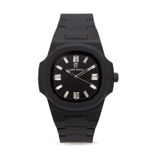 Capri Watch - Orologio Rainbow Crystal 38 Black