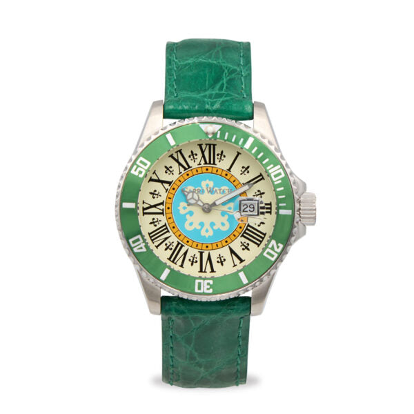 Capri Watch - Orologio Sub Capri 40 First Crocodile Green