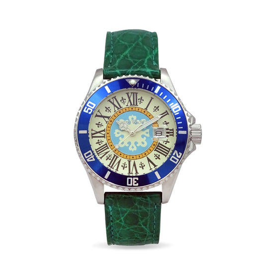 Capri Watch – Orologio Sub Capri First 40 Crocodile Green (Ref. 6085-50)