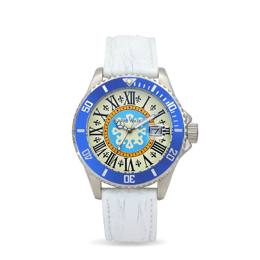 Capri Watch – Orologio Sub Capri First 40 Crocodile White (Ref. 6085-00)