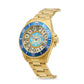 Capri Watch - Orologio Sub Capri First 40 Gold- Blue