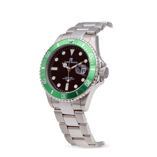 Capri Watch - Orologio Sub Capri 40 Black-Green