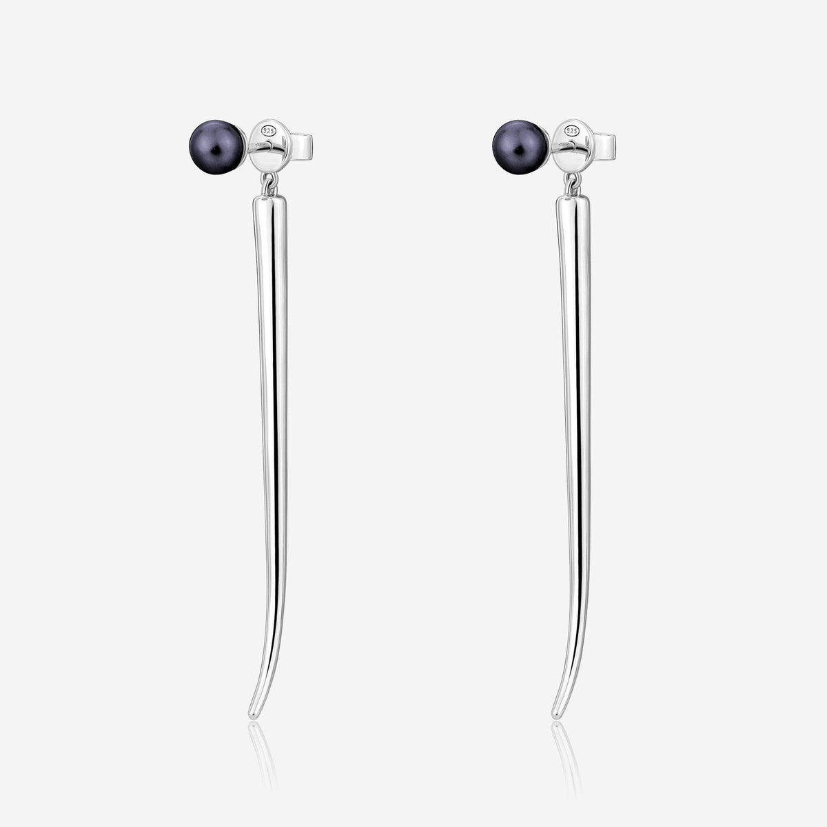 Orecchini Pianegonda Cuspis con perle naturali in argento 925 - PCUE04