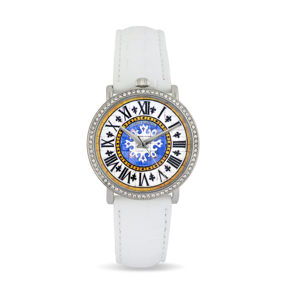 Capri Watch – Orologio Retrò First White (Ref. 5619-00)