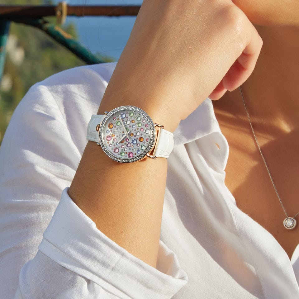 Capri Watch – Orologio Retrò Mini Multijoy Bimetal (Ref. 5389)