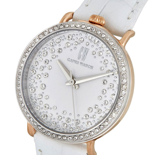 Capri Watch – Orologio Retrò Mini Storm Bimetal White (Ref. 5386)