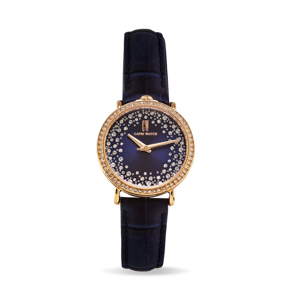 Capri Watch – Orologio Retrò Mini Storm Blu Navy (Ref. 5388)