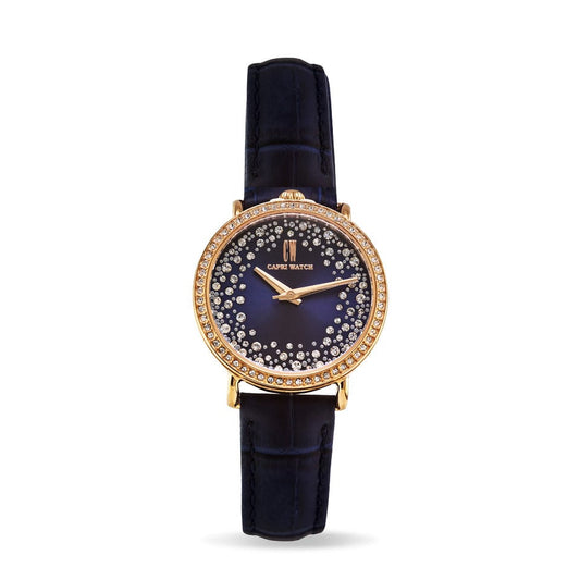 Capri Watch – Orologio Retrò Mini Storm Blu Navy (Ref. 5388)