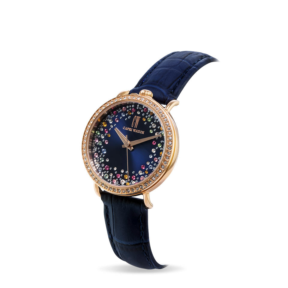 Capri Watch – Orologio RetròMini StormColor Blu Navy (Ref. 5394)