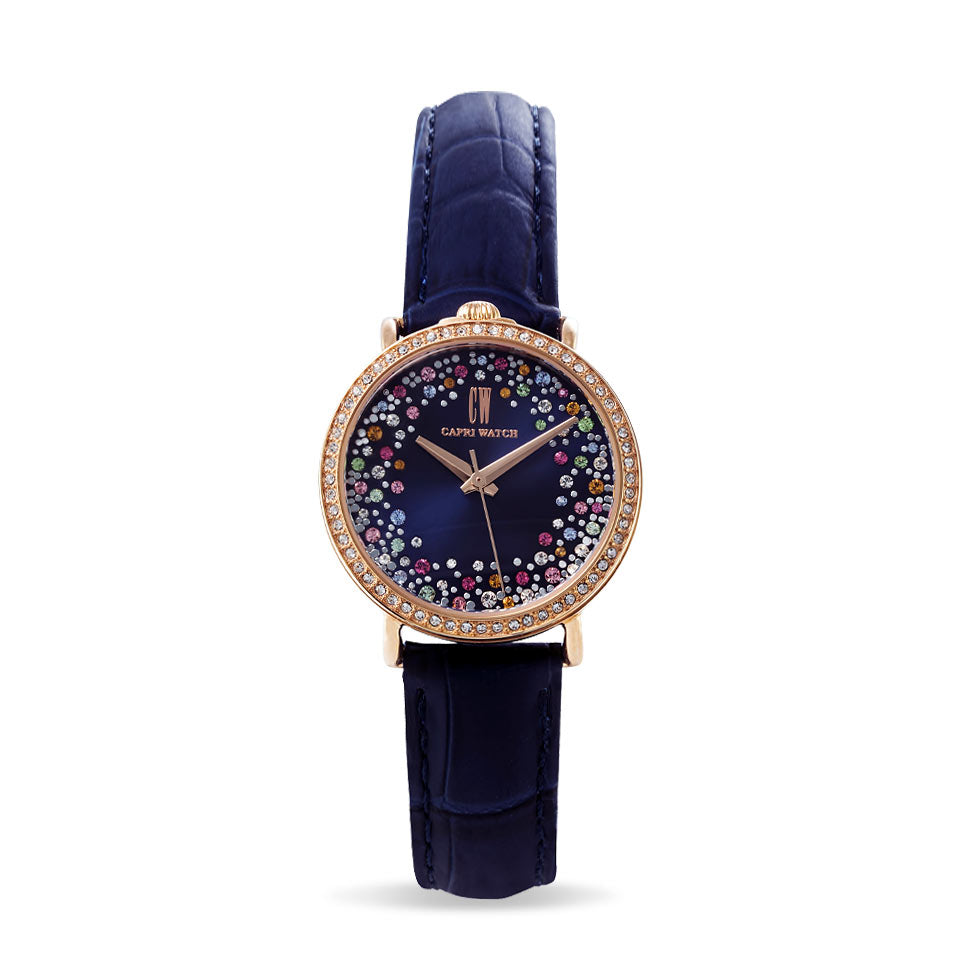 Capri Watch – Orologio RetròMini StormColor Blu Navy (Ref. 5394)