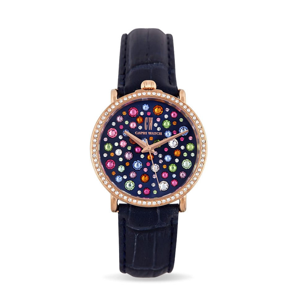Capri Watch – Orologio Retrò Multijoy Blu Navy (Ref. 5382)