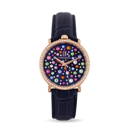 Capri Watch – Orologio Retrò Multijoy Blu Navy (Ref. 5382)