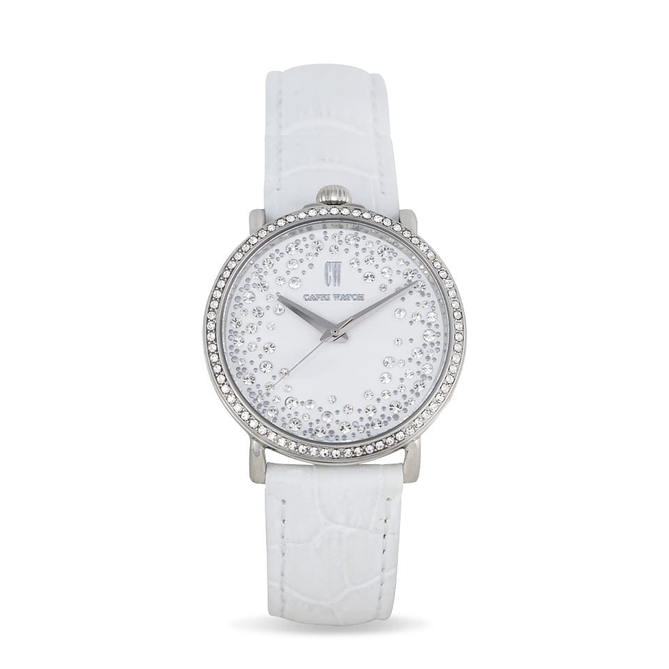 Capri Watch – Orologio Retrò Storm Bianco Stainless Steel (Ref. 5362)