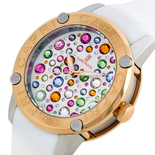 Capri Watch – Orologio Rocks Multijoy Bimetal White (Ref. 5308-00)