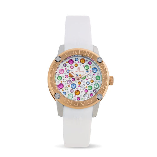 Capri Watch – Orologio Rocks Multijoy Bimetal White (Ref. 5308-00)