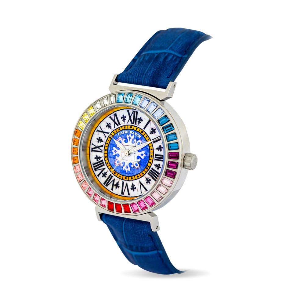 Capri Watch – Orologio Rossella First Stainless Steel Blu Royal (Ref. 5625-41)