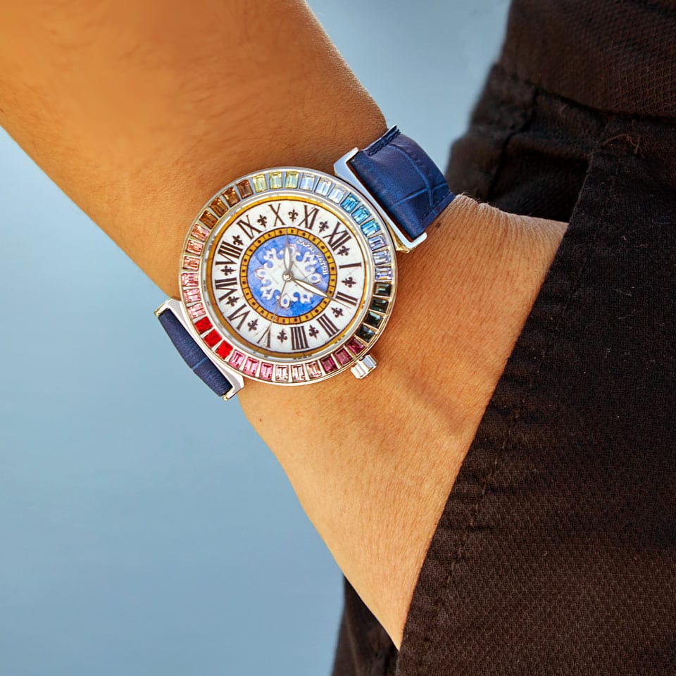 Capri Watch – Orologio Rossella First Stainless Steel Blu Royal (Ref. 5625-41)