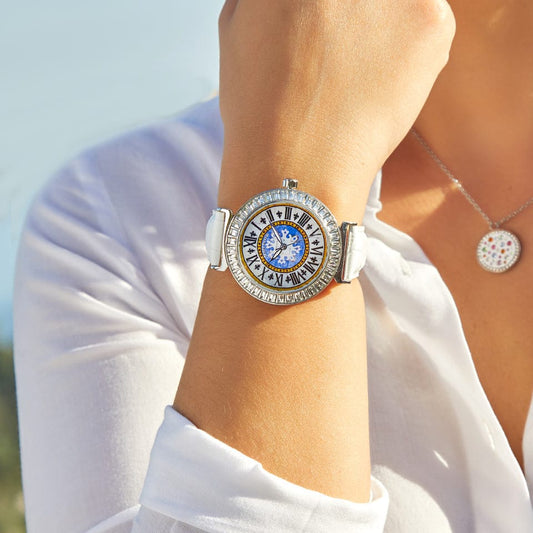 Capri Watch – Orologio Rossella First Stainless Steel White (Ref. 5626-00)