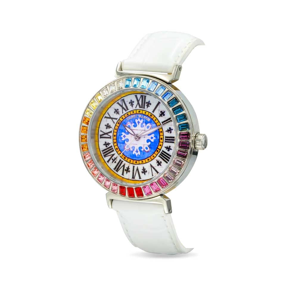 Capri Watch – Orologio Rossella First Stainless Steel White (Ref. 5625-00)