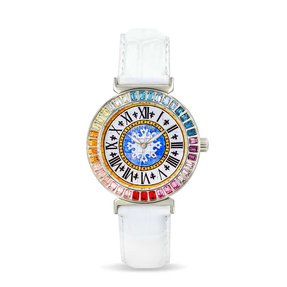 Capri Watch – Orologio Rossella First Stainless Steel White (Ref. 5625-00)
