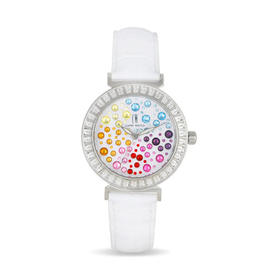 Orologio Rossella Multijoy White- Silver Pavè / art.5487