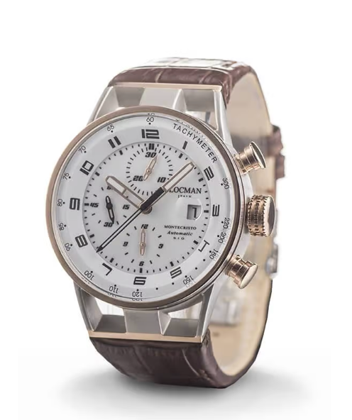 LOCMAN - Montecristo Crono Automatico Ref: 0516M08S-00WHBKPN