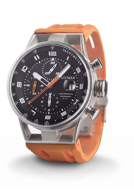 LOCMAN - Montecristo Crono Automatico Ref: 0516A01S-00BKORSO