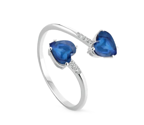 Anello PG Gioielli blu oltremare - LINEA OCEAN - Cod. prodotto ANBILCUO/1Z