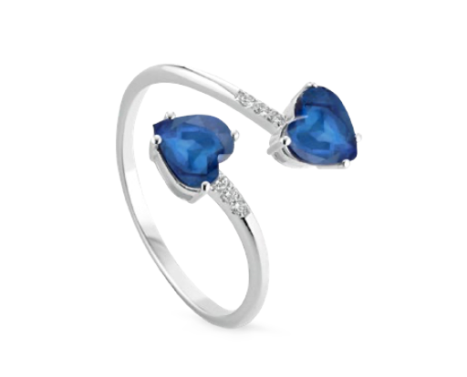 Anello PG Gioielli blu oltremare - LINEA OCEAN - Cod. prodotto ANBILCUO/2Z