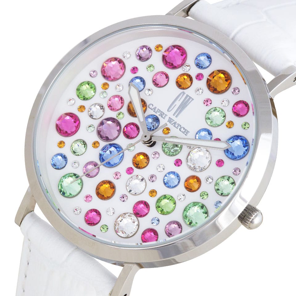 Capri Watch – Orologio Slim MultiJoy 40 mm White (Ref. 5438-00)