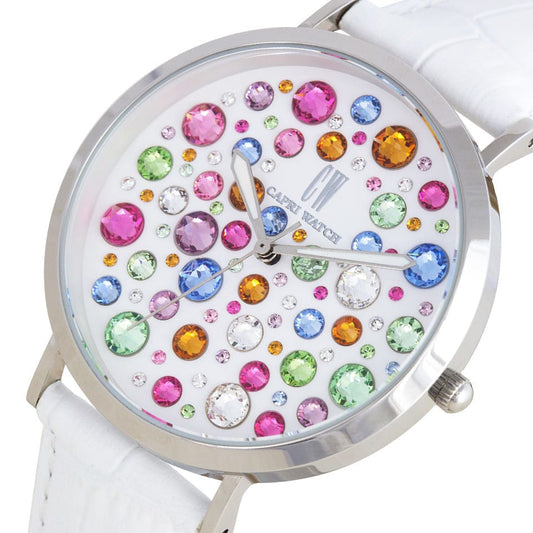 Capri Watch – Orologio Slim MultiJoy 40 mm White (Ref. 5438-00)