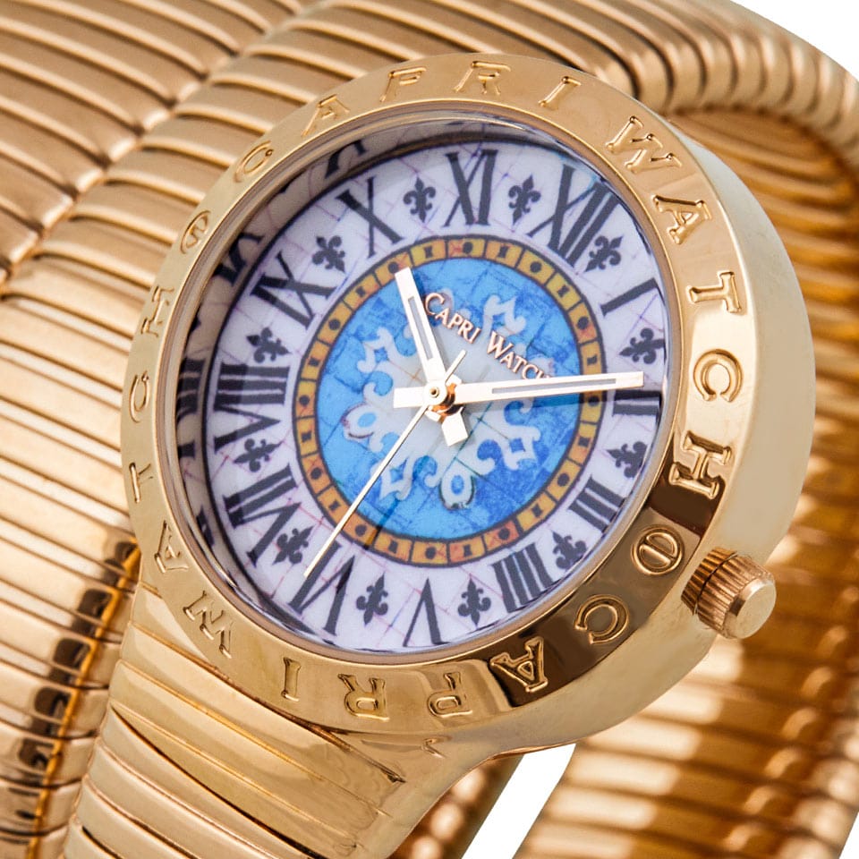 Capri Watch – Orologio Snake First Stones Rose Gold (Ref. 5374F)