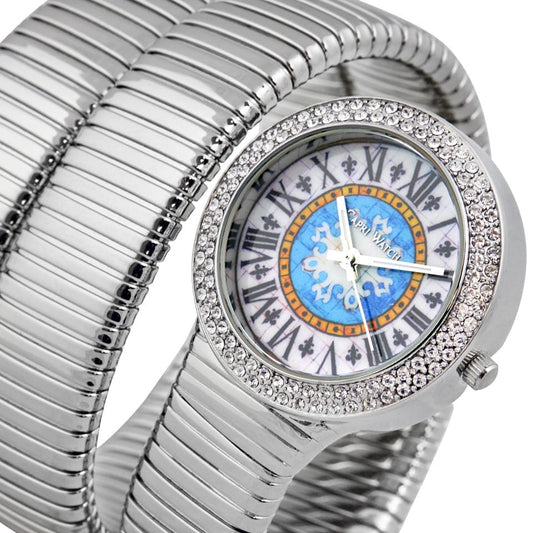 Capri Watch – Orologio Snake First Stones Silver (Ref. 5372F)