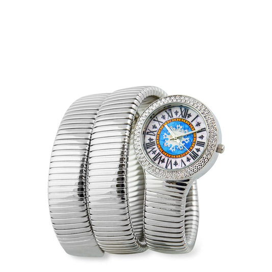 Capri Watch – Orologio Snake First Stones Silver (Ref. 5372F)