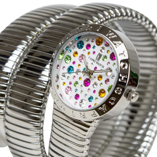Capri Watch – Orologio Snake Bianco Multijoy CapriCapri Stainless Steel (Ref. 5376)