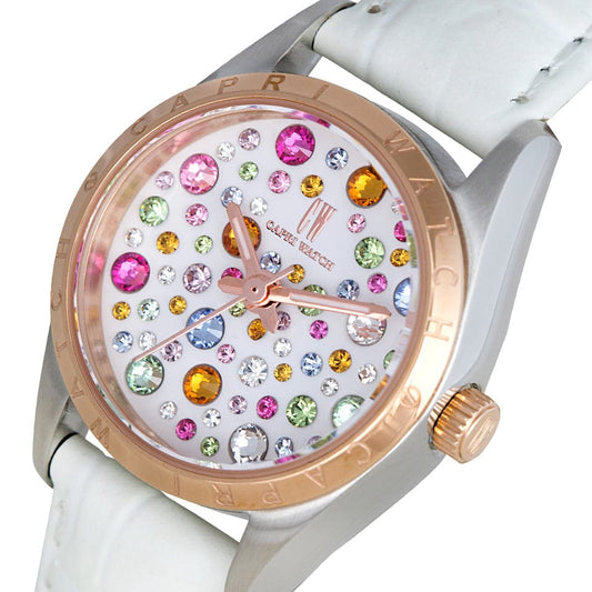 Capri Watch – Orologio Sub Bimetal MultiJoy White (Ref. 5429-00)