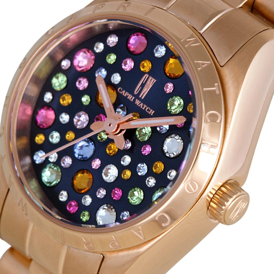 Capri Watch – Orologio Sub MultiJoy Blu Rose Gold (Ref. 5433)