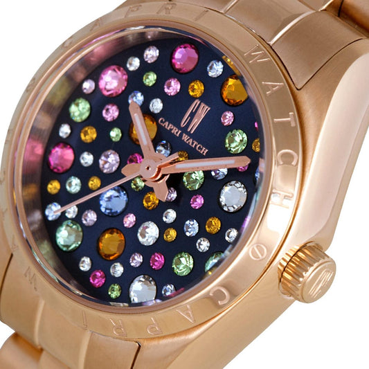 Capri Watch – Orologio Sub MultiJoy Blu Rose Gold (Ref. 5433)