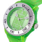 Capri Watch – Orologio Tennis Green Transparent Silicone Strap (Ref. 5557)