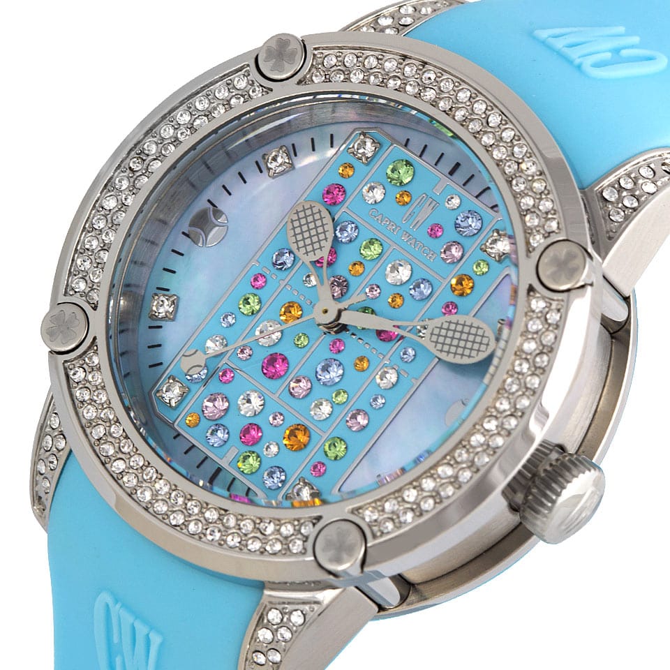 Capri Watch – Orologio Tennis Lady MultiJoy Baby Blu (Ref. 5460)