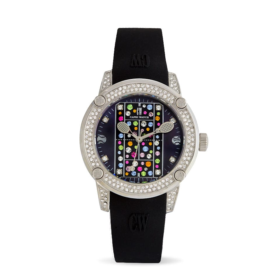 Capri Watch – Orologio Tennis Lady MultiJoy Black (Ref. 5458)