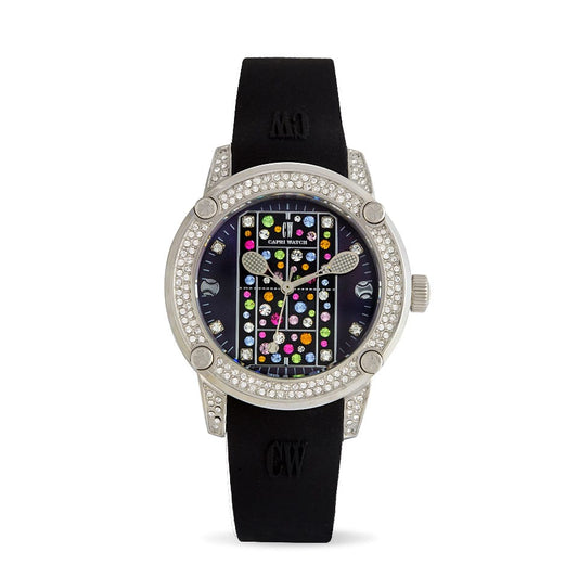 Capri Watch – Orologio Tennis Lady MultiJoy Black (Ref. 5458)