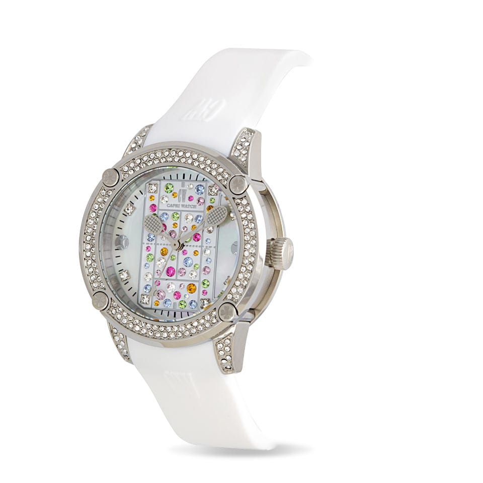 Capri Watch – Orologio Tennis Lady MultiJoy White (Ref. 5461)