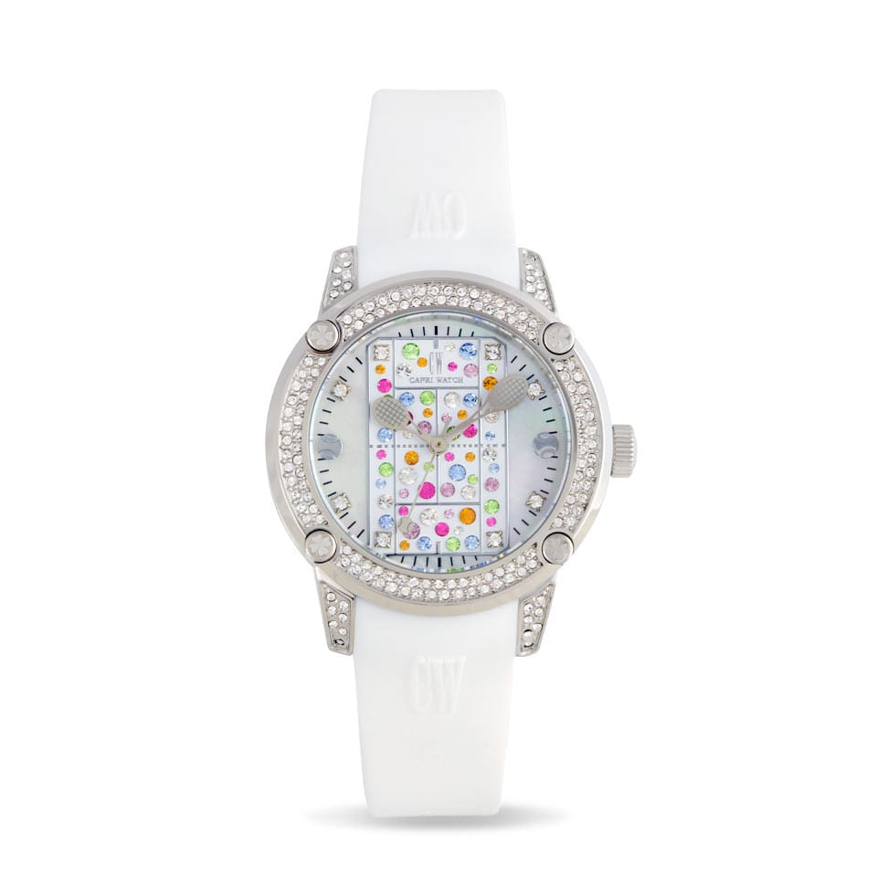 Capri Watch – Orologio Tennis Lady MultiJoy White (Ref. 5461)